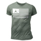 Green Paper Tuner Flag T-Shirt