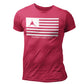 Red Paper Tuner Flag T-Shirt